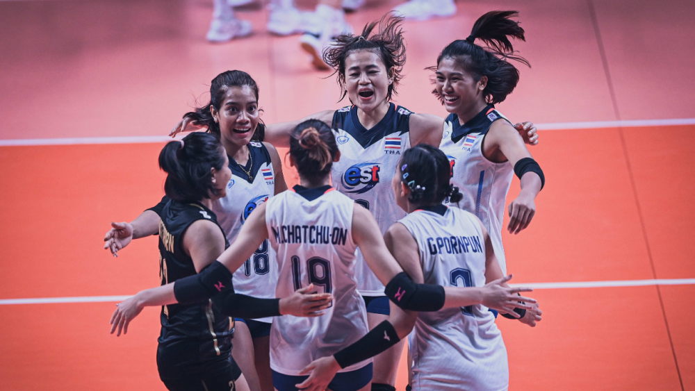 ฟอร์มร้อน "วอลเลย์บอลหญิงทีมชาติไทย" เผด็จศึก "เกาหลีใต้" 3-0 VNL 2022 สัปดาห์ 3 นัด 1