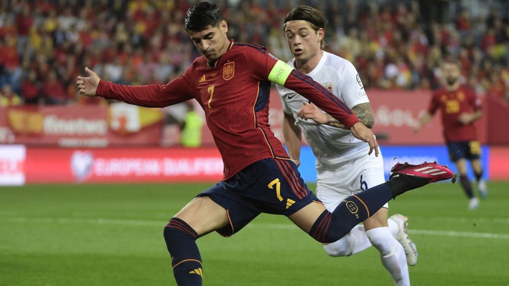 ทีมชาติสเปน" ประเดิมกุนซือใหม่ ไล่ถล่ม "นอร์เวย์" กระจุย ศึกคัดยูโร 2024